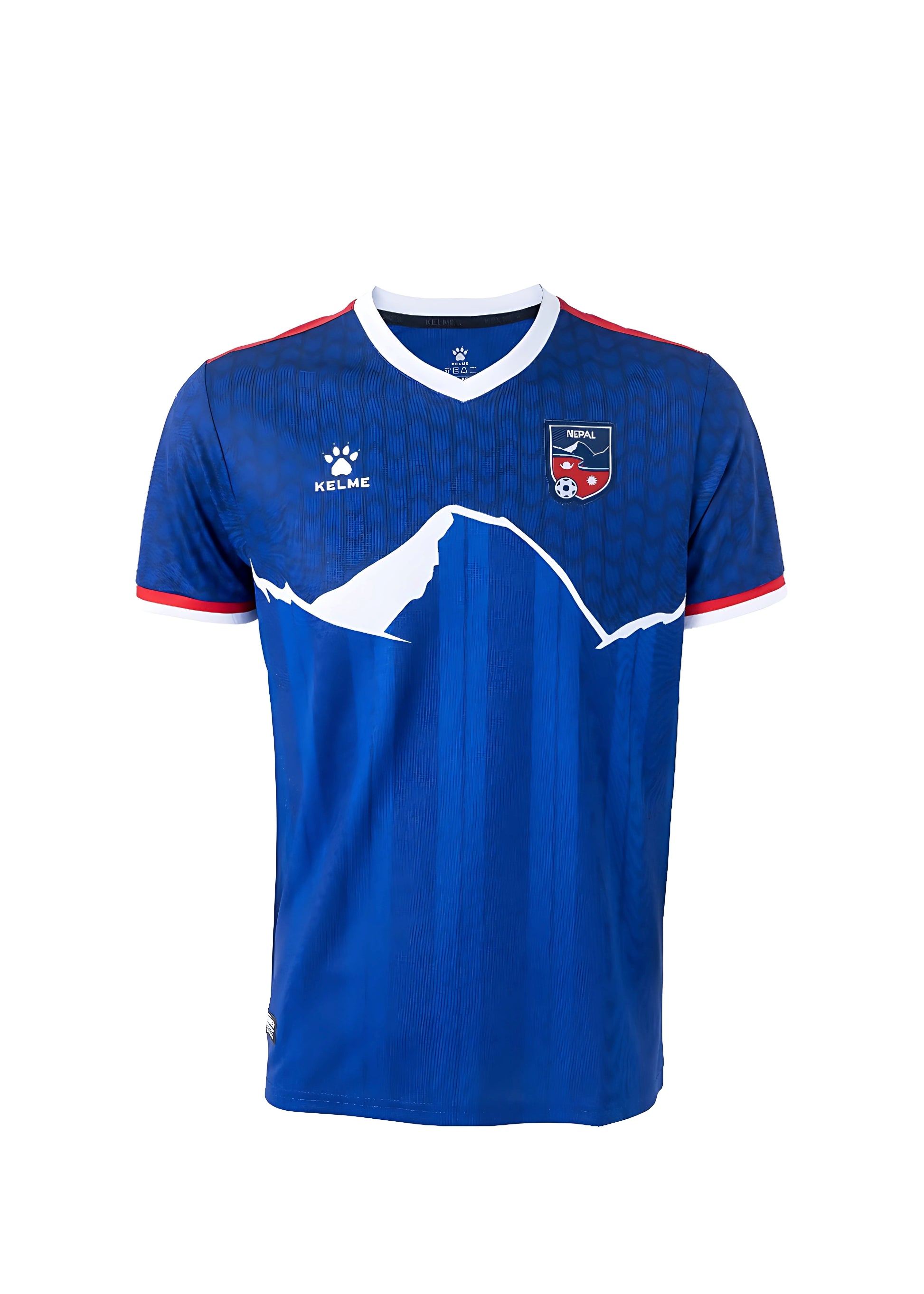Kelme Official Nepal Soccer Team Adult's Jersey