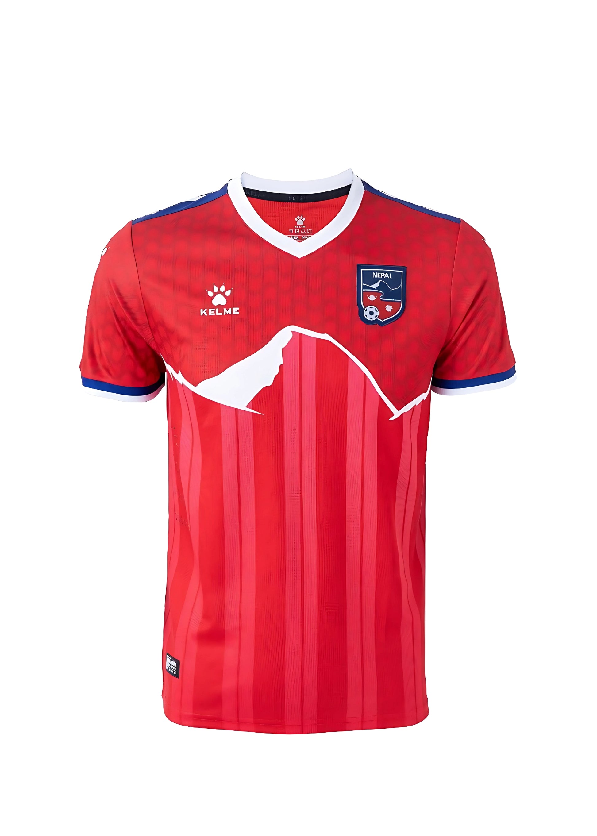 Kelme Official Nepal Soccer Team Kids' Jersey