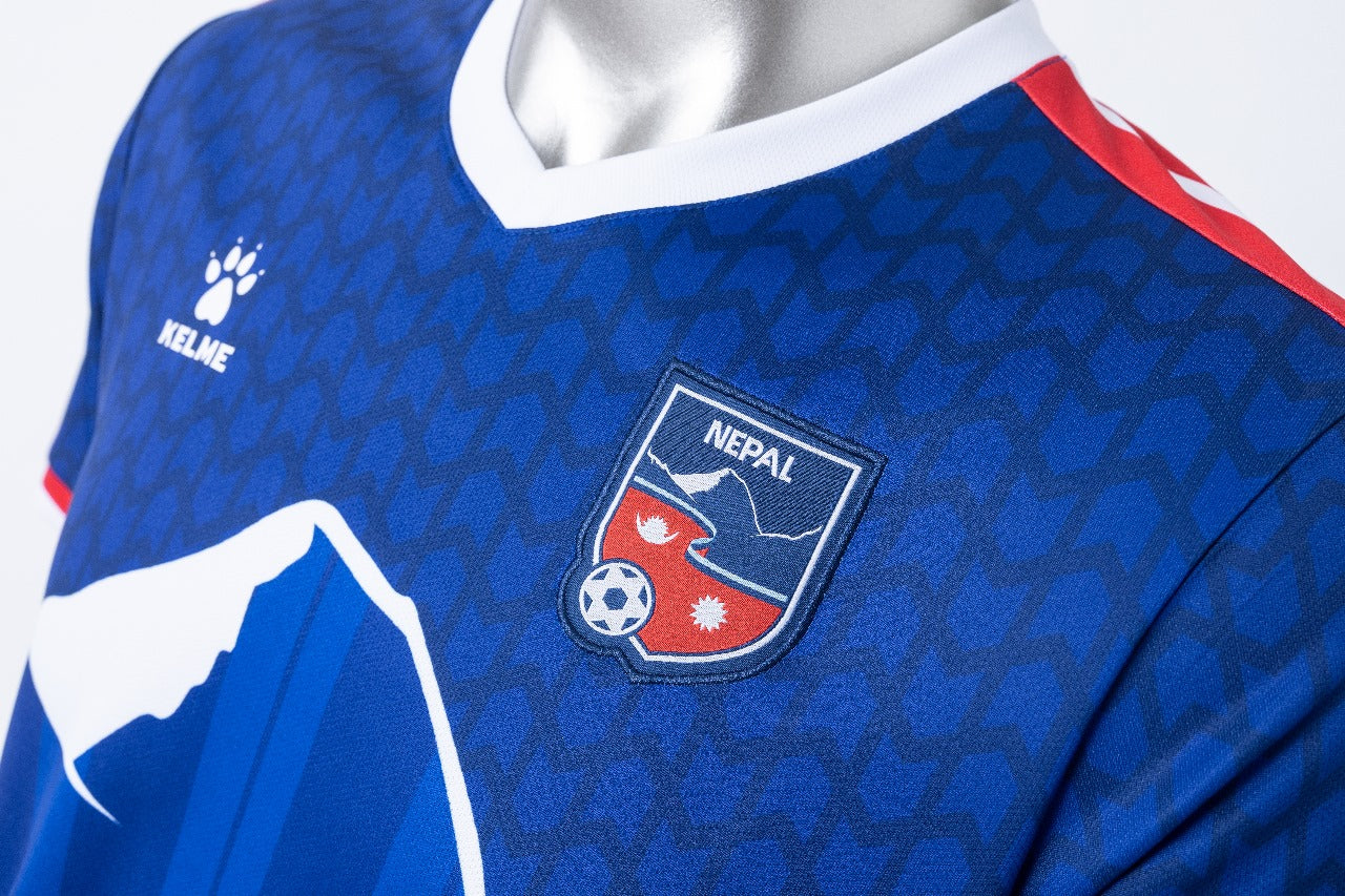 Kelme Official Nepal Soccer Team Kids' Jersey
