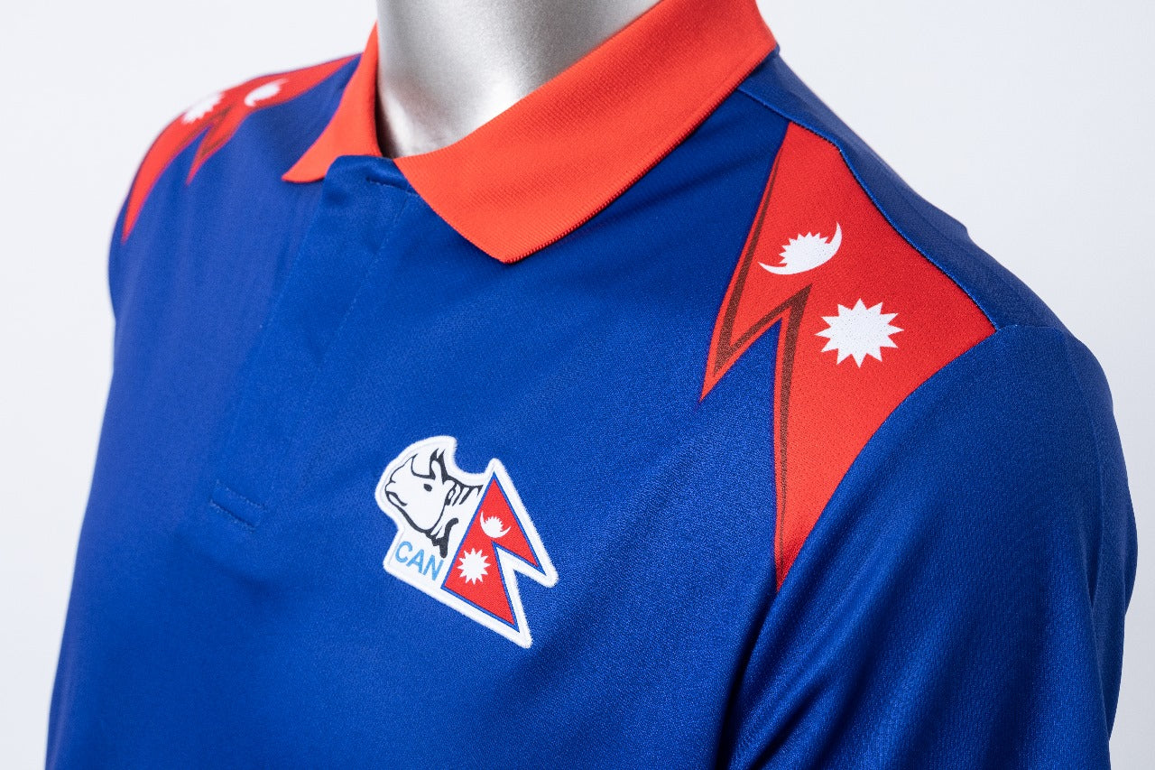 Kelme Official Nepal Cricket Team Kids' Jersey