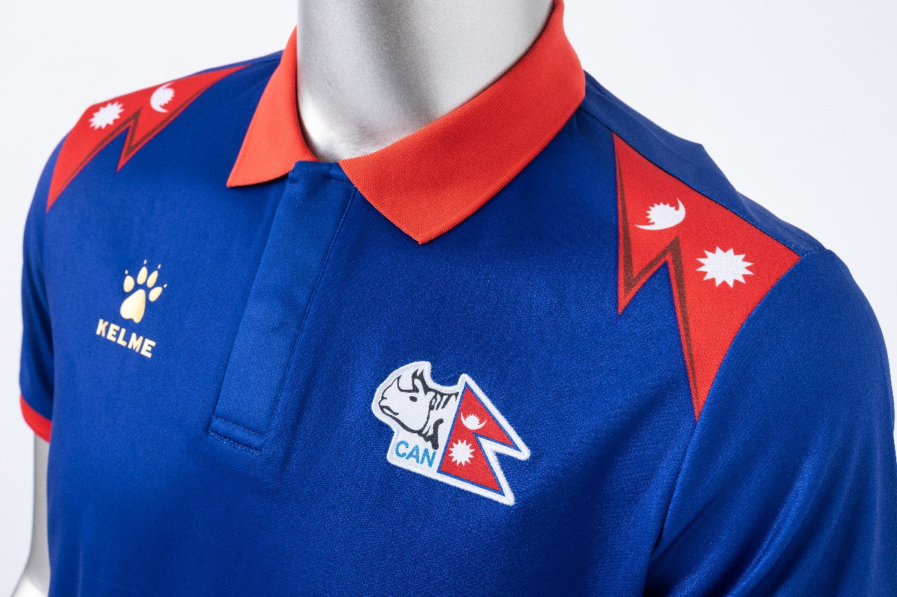 Kelme Official Nepal Cricket Team Kids' Jersey