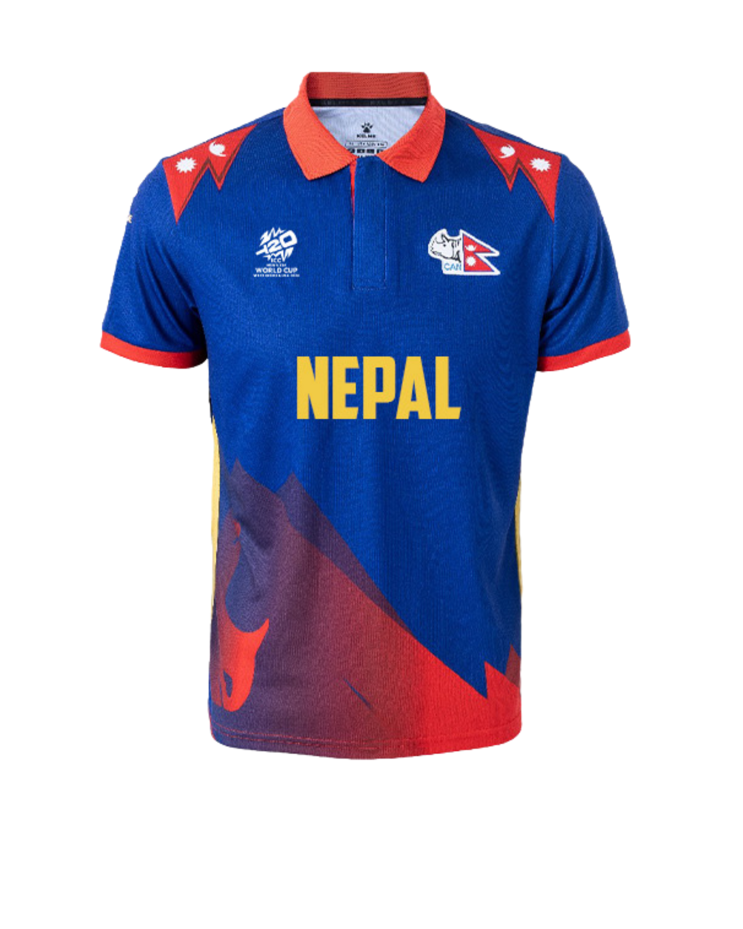 Kelme Official Nepal Cricket Team Kids' Jersey