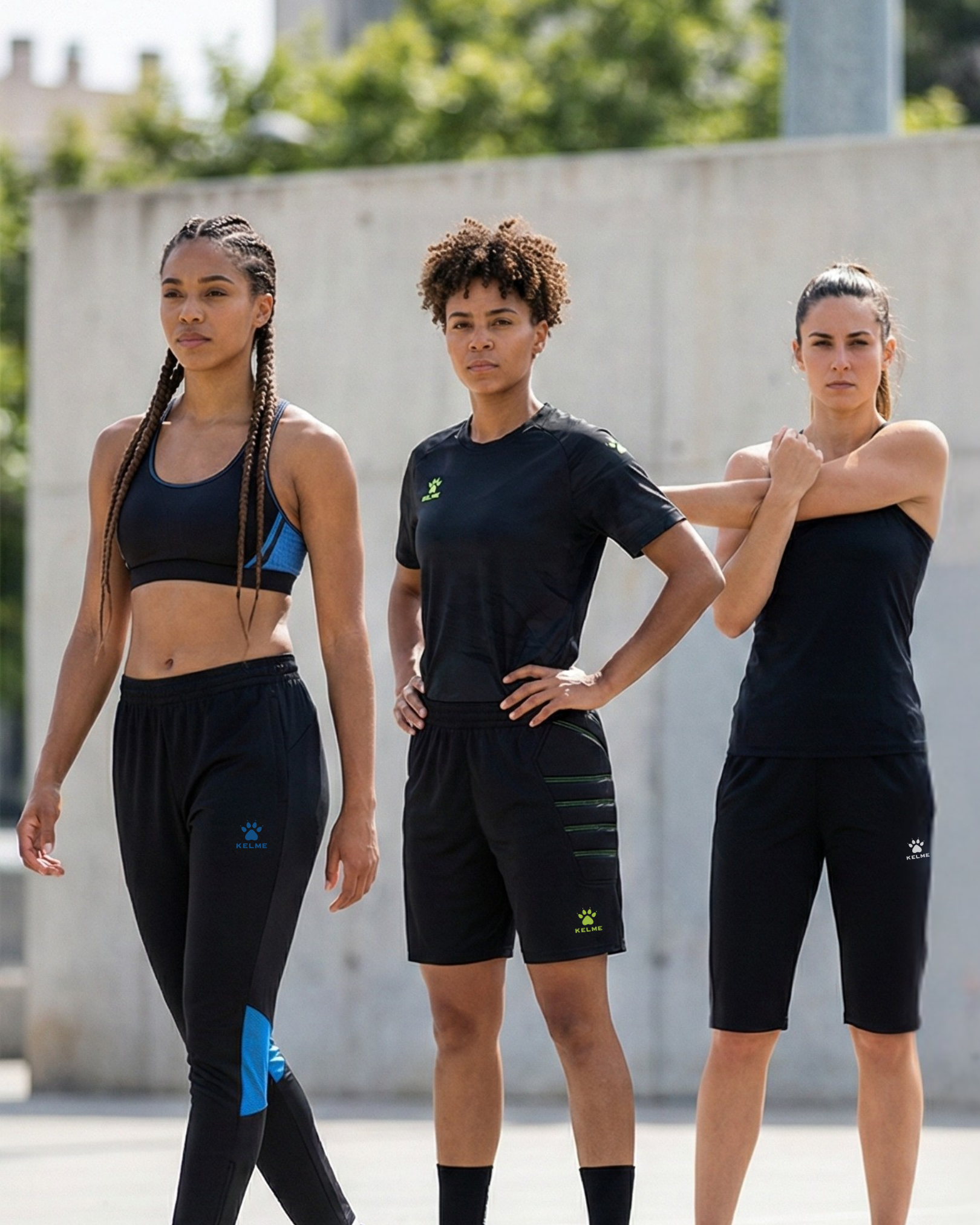 Women Athletic Shorts & Pants-Kelme- Eastern and Southeastern United States