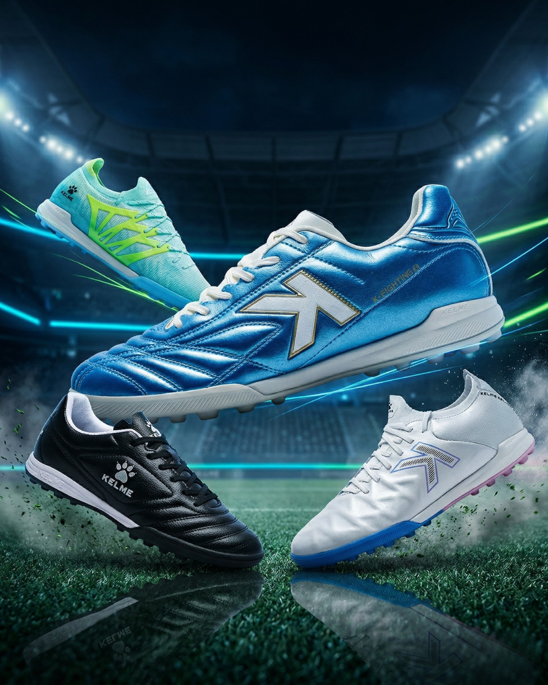 Kelme Turf Soccer Cleats Collection 2026 - TF Shoes for Artificial Turf