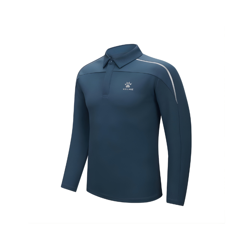 Kelme Men’s Long Sleeve Polo Shirt Model-8463PL1122-Kelme USA