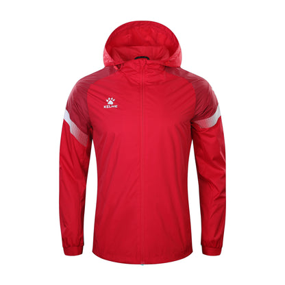 Kelme Kids' Hooded Rain Jacket - Model 8061WT3001