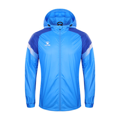 Kelme Kids' Hooded Rain Jacket - Model 8061WT3001