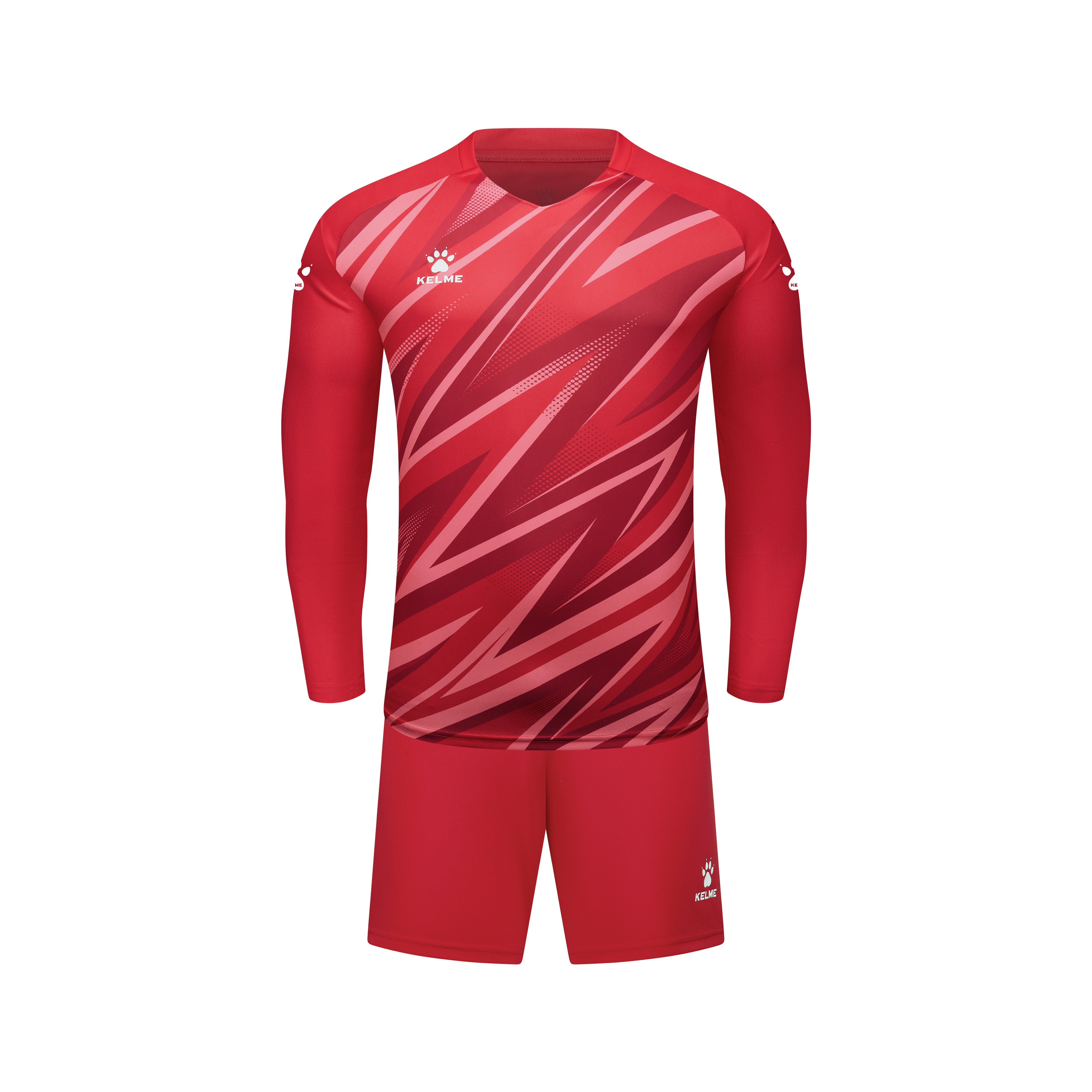 goalkeeper gear soccer KELME Long Sleeve Goalkeeper Set XL / Red
