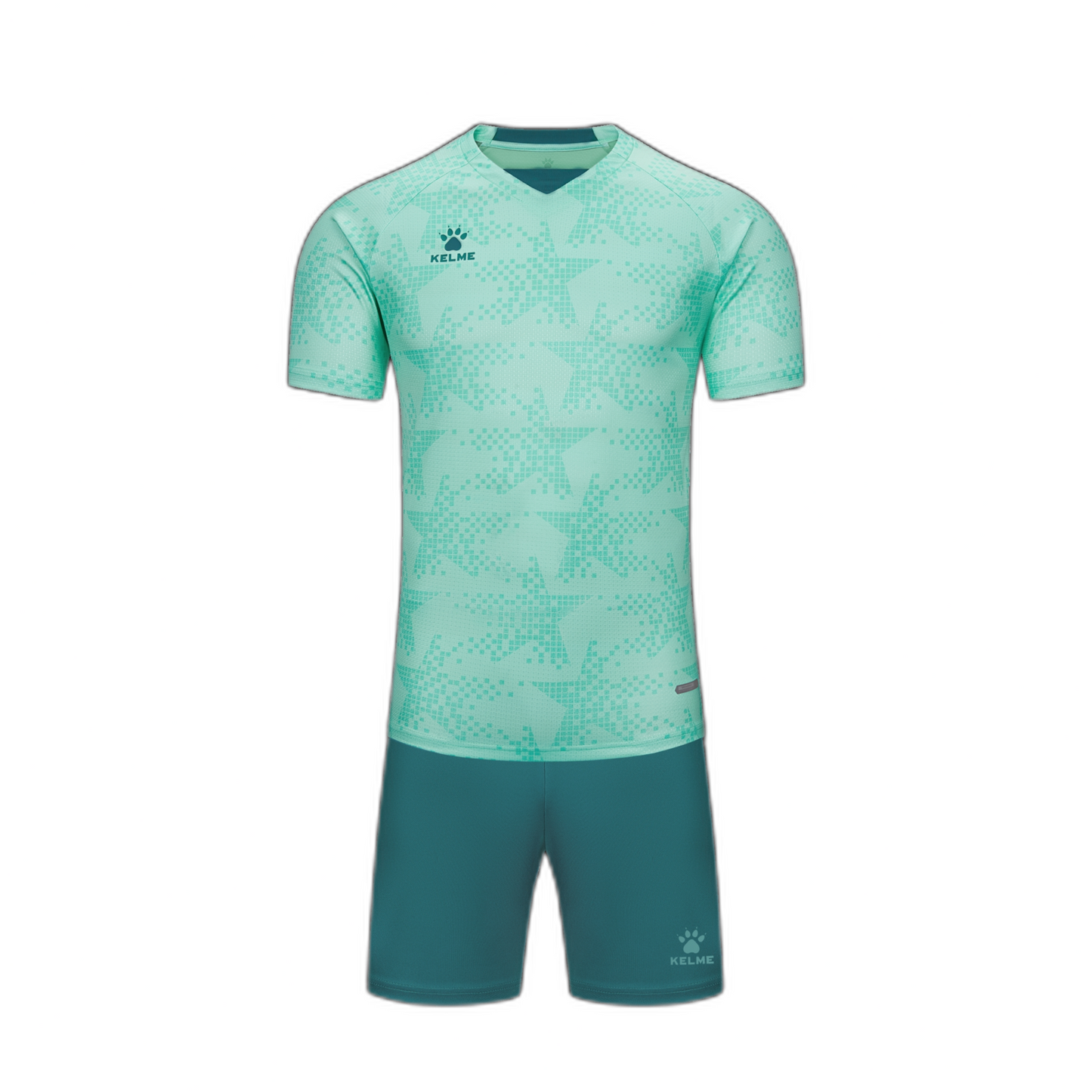sapphire 他の方は購入をお控え下さい Kelme Men's Short Sleeve Soccer Set (JACQUARD) – Model