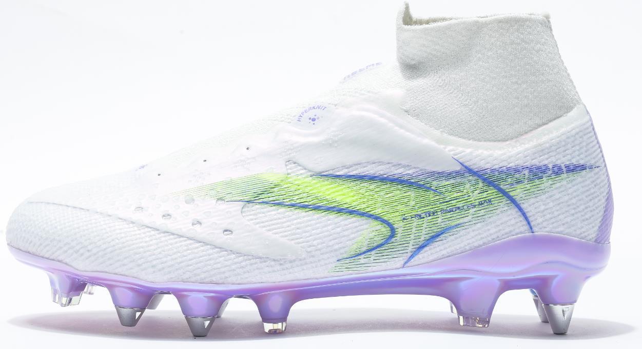 KELME FLASH 6.0.6 Control Soccer Cleats (SG) – 8621ZX1400-White/Purple-6-Kelme USA