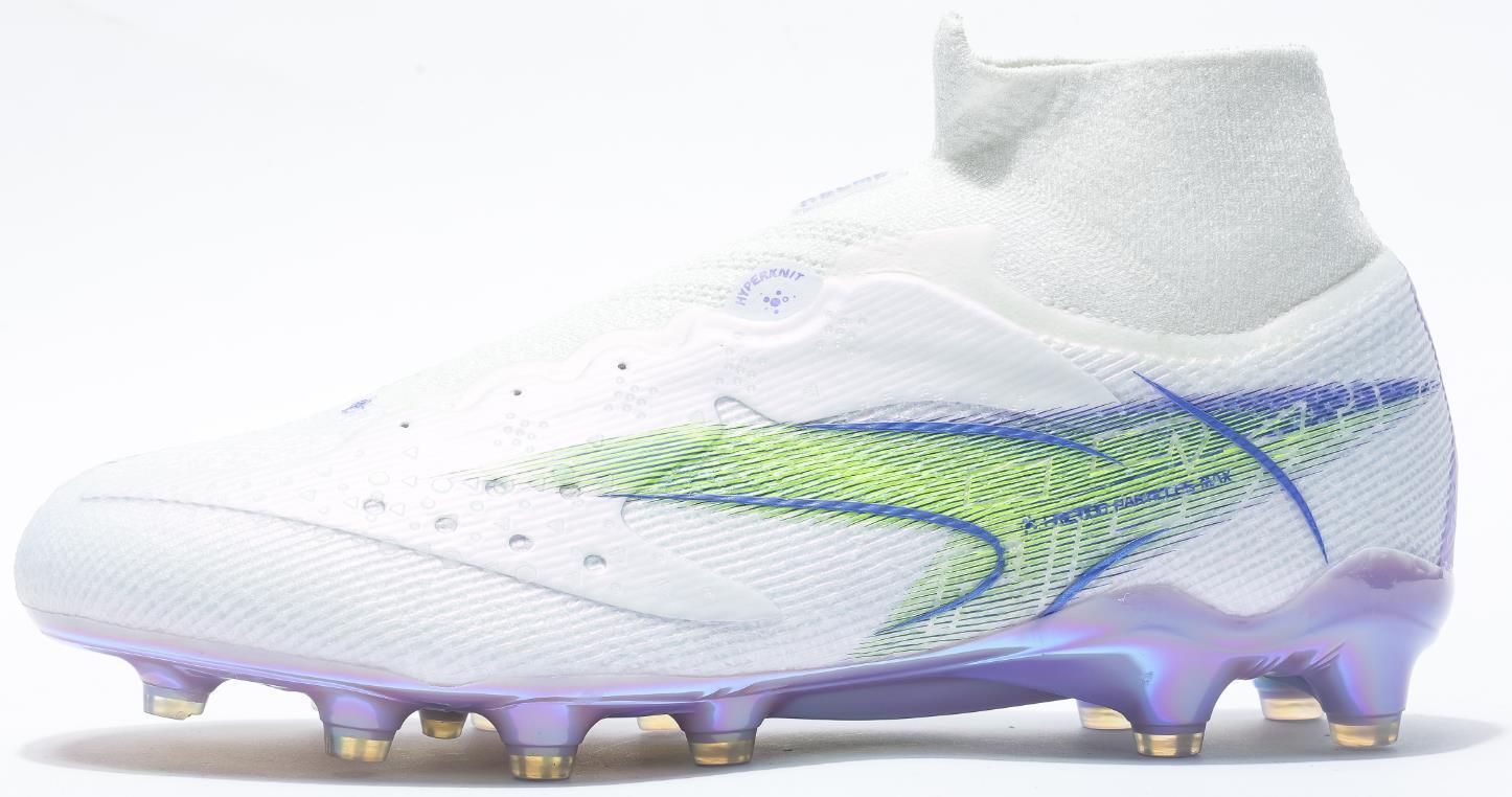 Kelme FLASH 6.0.6 Control Soccer Cleats (FG) – 8621ZX1401-White/Purple-6-Kelme USA