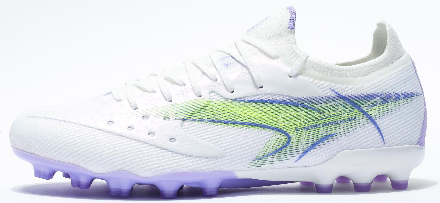Kelme FLASH 6.0.5 Control Soccer Cleats (MG) – 8621ZX1403-White/Purple-6-Kelme USA