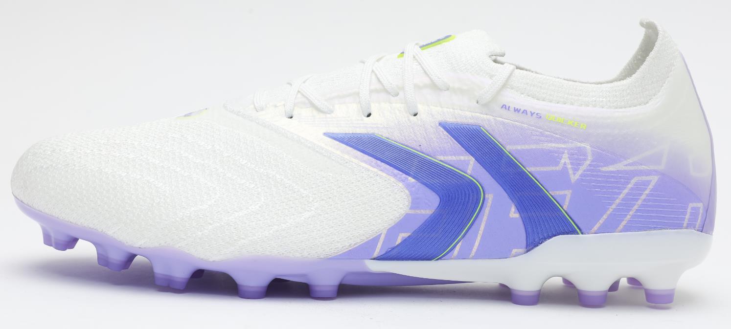 Kelme V-MACH 3.0.5 Speed Soccer Cleats (MG) – 8621ZX1420-White/Purple-6-Kelme USA