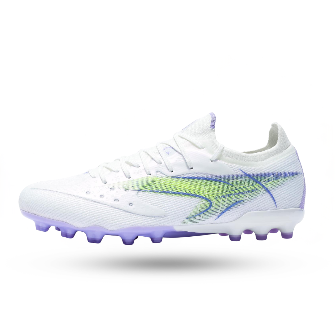Kelme FLASH 6.0.5 Control Soccer Cleats (MG) – 8621ZX1403-White/Purple-6-Kelme USA