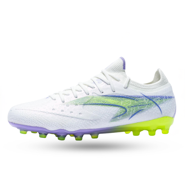 Kelme FLASH 6.0.4 Control Soccer Cleats (MG) – 8621ZX1405-White/Purple-6-Kelme USA
