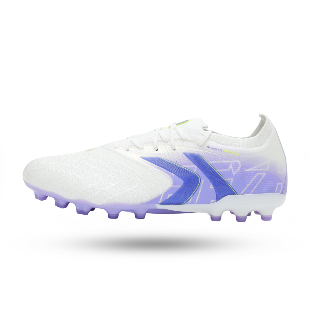 Kelme V-MACH 3.0.5 Speed Soccer Cleats (MG) – 8621ZX1420-White/Purple-6-Kelme USA