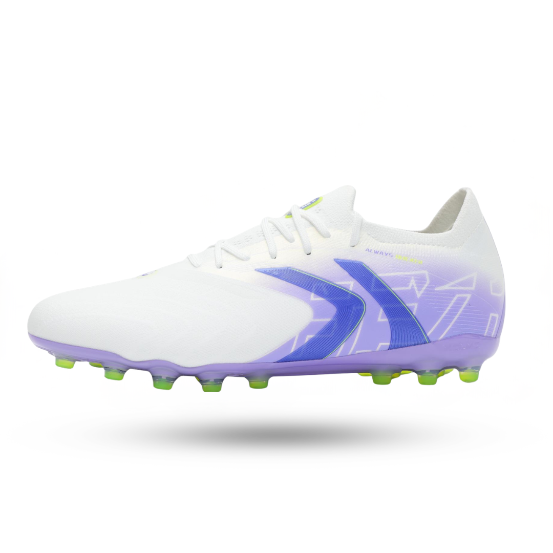 Kelme V-MACH 3.0.4 Speed Soccer Cleats (MG) – 8621ZX1422-White/Purple-6-Kelme USA