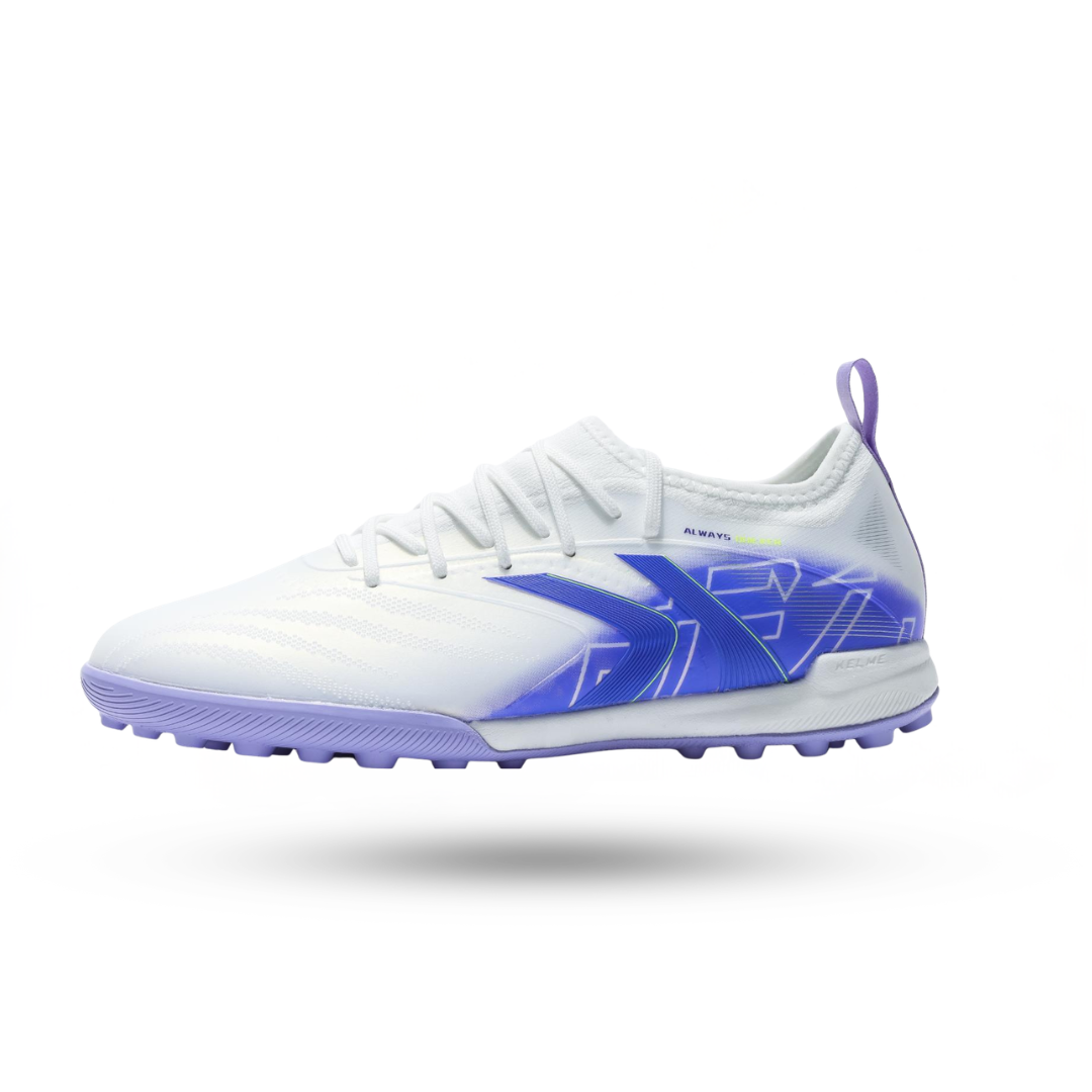 Kelme V-MACH 3.0.3 Speed Soccer Cleats (TF) – 8621ZX1425-White/Purple-6.5-Kelme USA