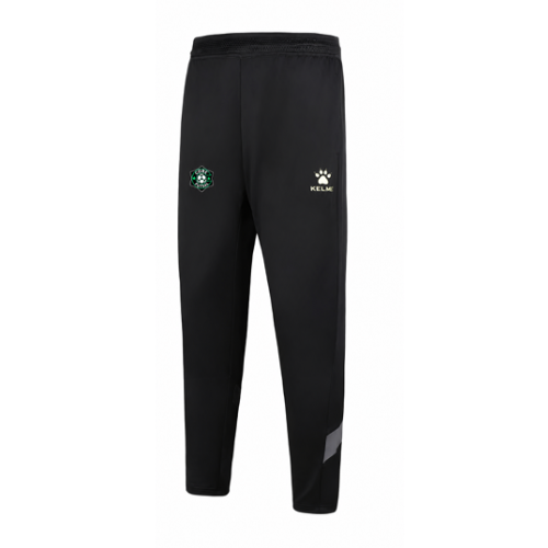 Black Kelme futsal training jogger pants with KELME and crest logos