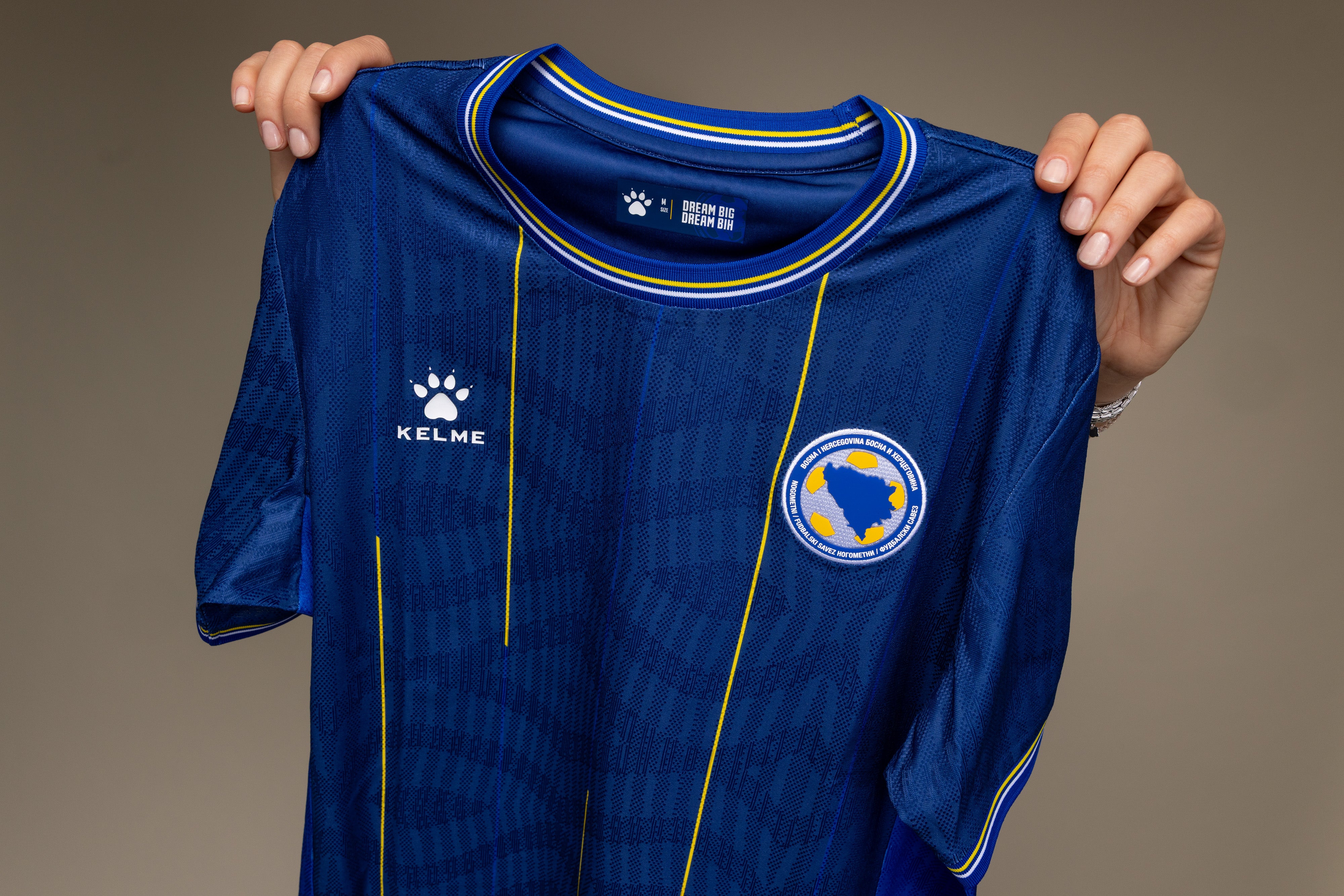 Official Bosnia & Herzegovina National Team Jersey For World Cup 2026 | Kelme Store