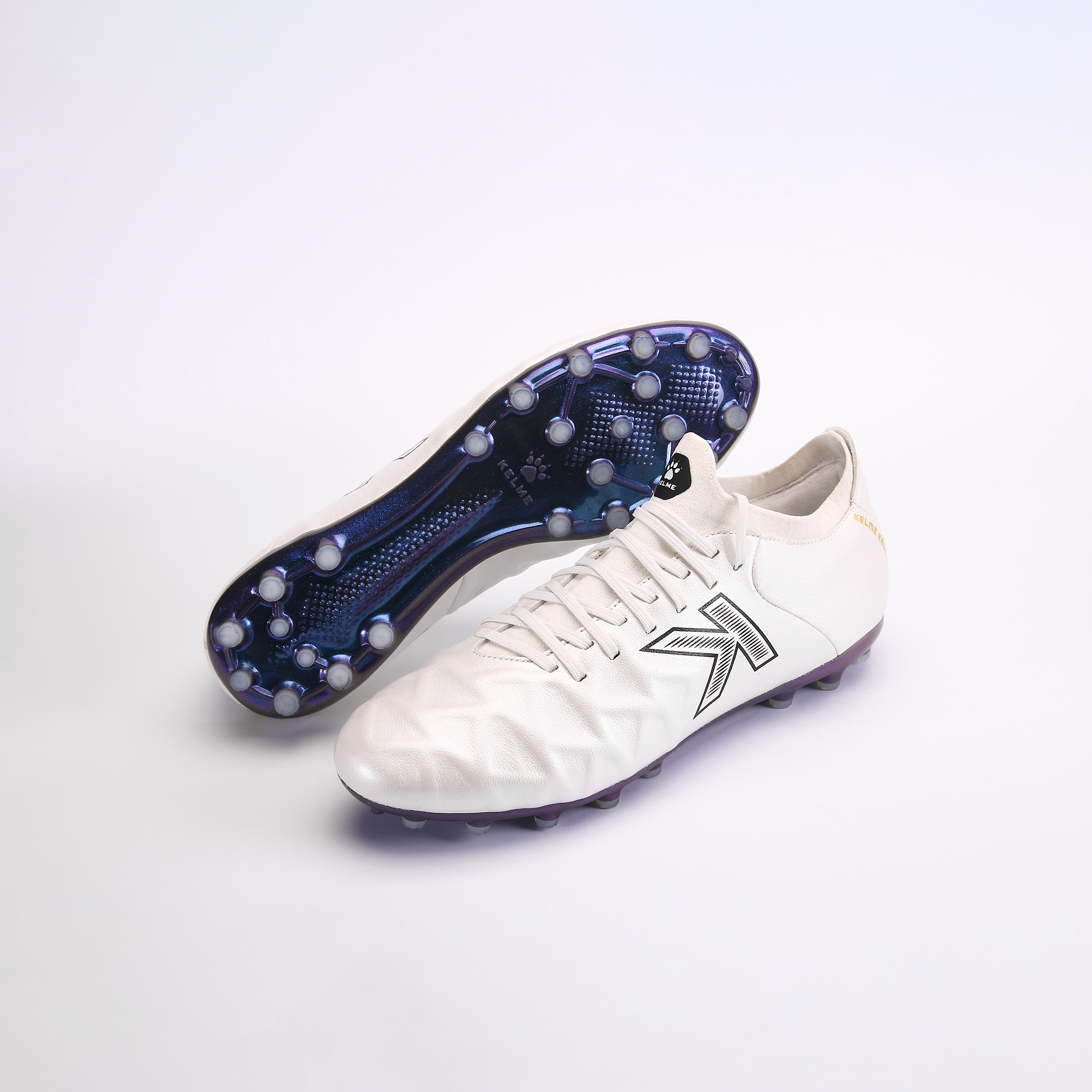 Buy Kelme Kids' MG Soccer Shoes | Calfskin Leather, Flyknit & TPU Buy Kelme Kids' MG Soccer Shoes | Calfskin Leather, Flyknit & TPU