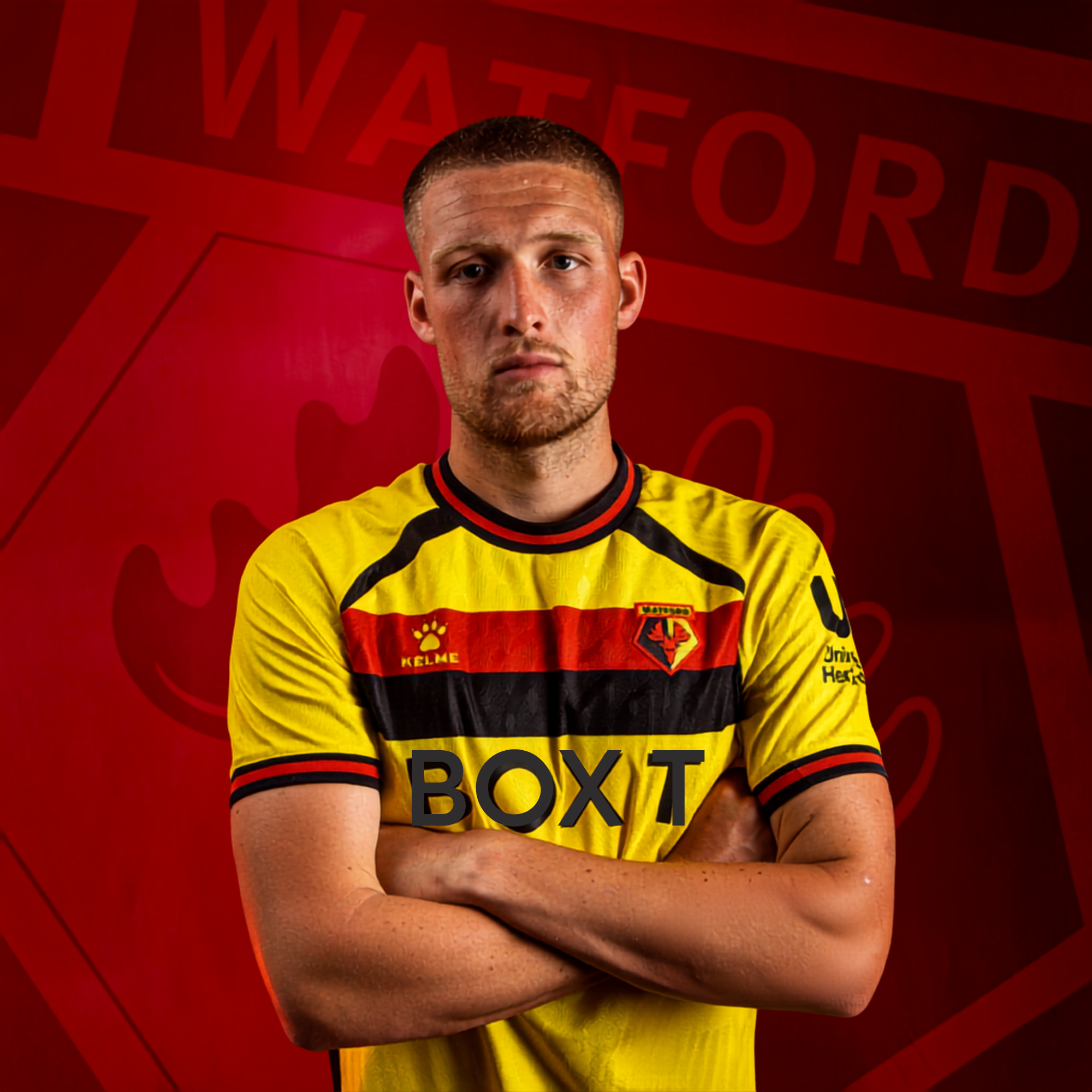Watford FC Home Shirt – Official Kelme Jersey