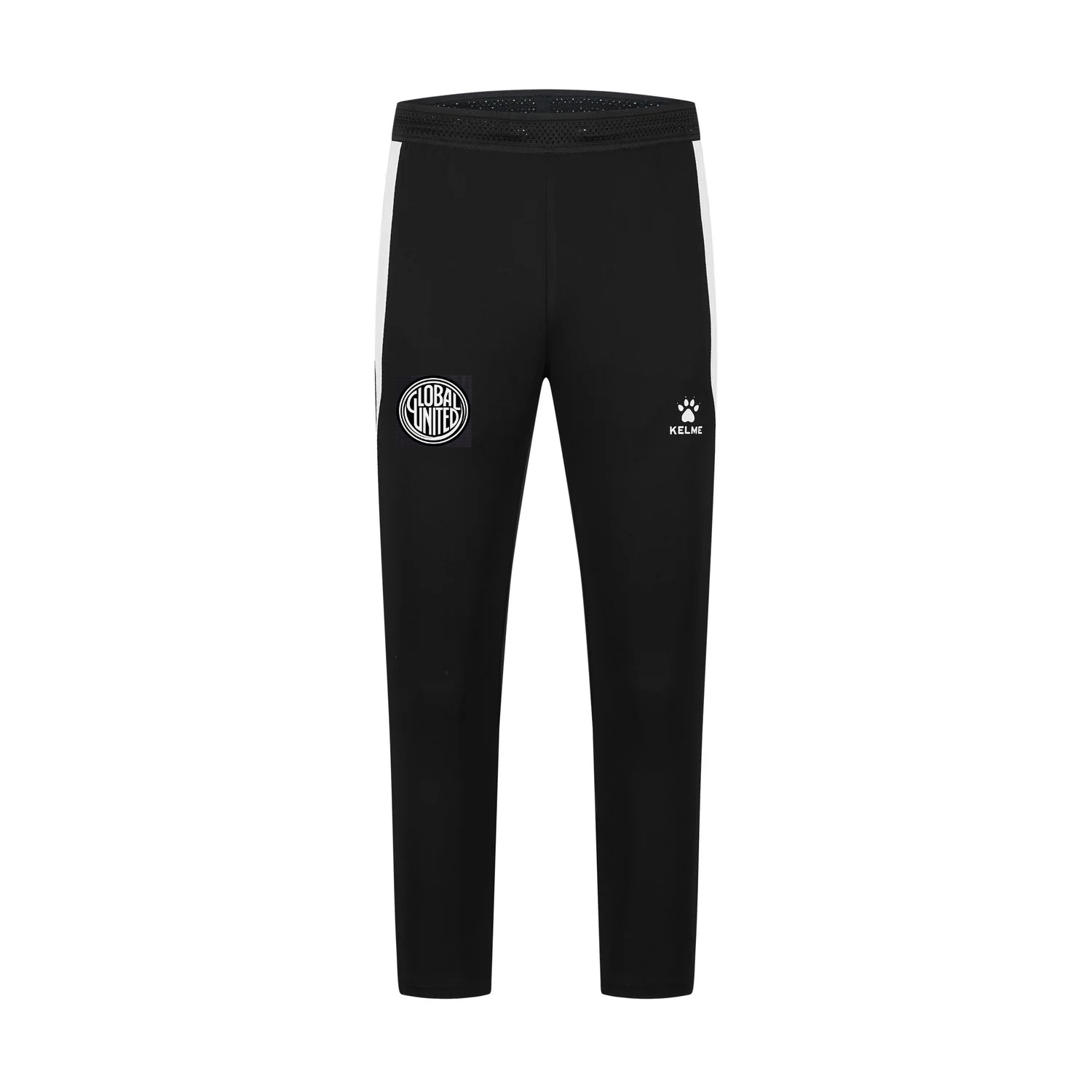 Global United FC Tapered Knitted Pants - Black | Kelme Store USA