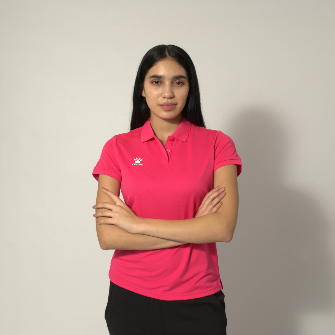 Kelme Women Polo Shirt - 3892064-Red-2XS-Kelme USA