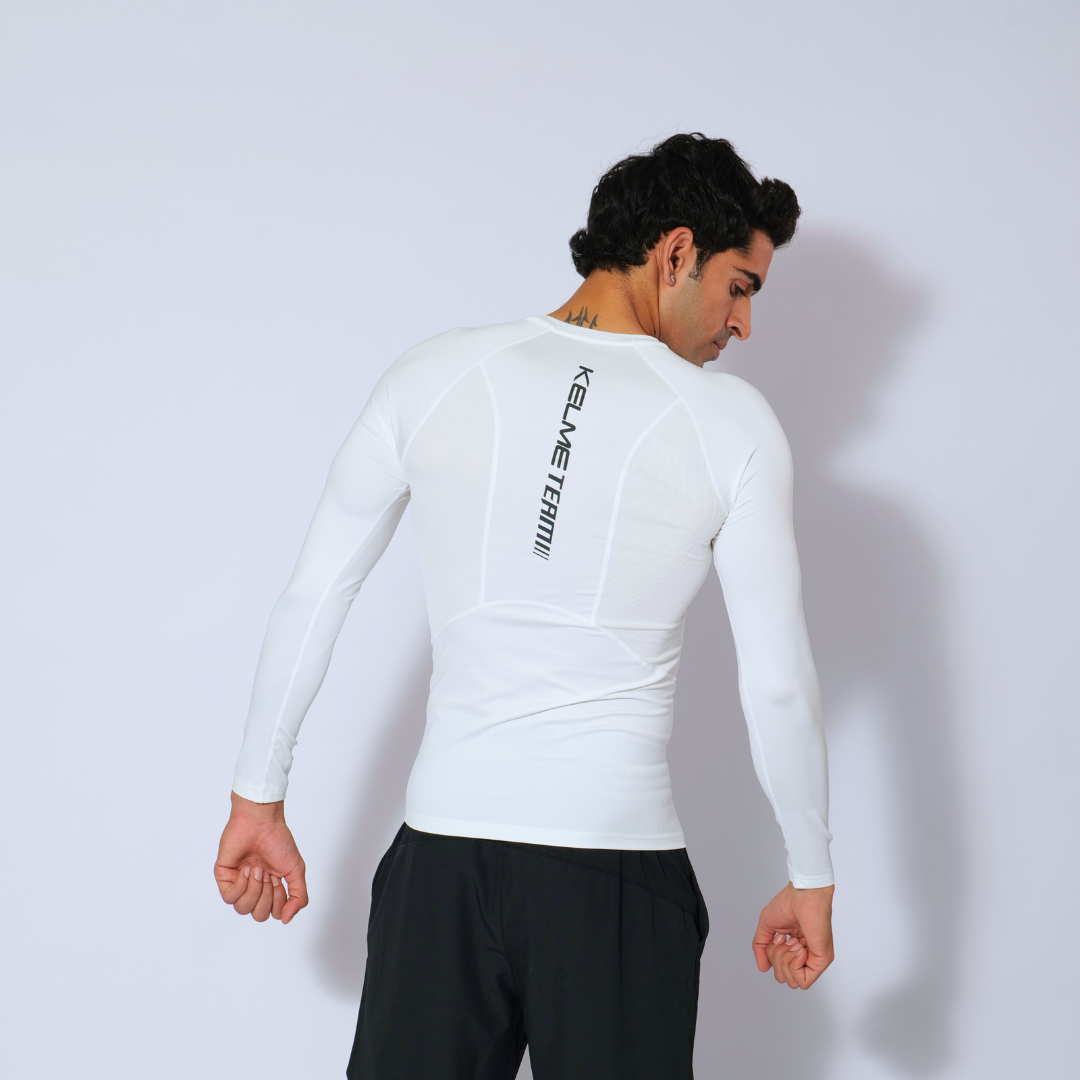 Kelme Men Tight T-Shirt -8461TL1028-Black-2XS-Kelme USA