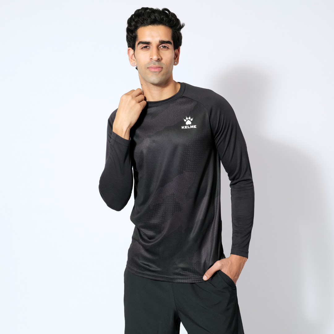 Kelme Men Training T-Shirt – 7461TX1366-White-XS-Kelme USA