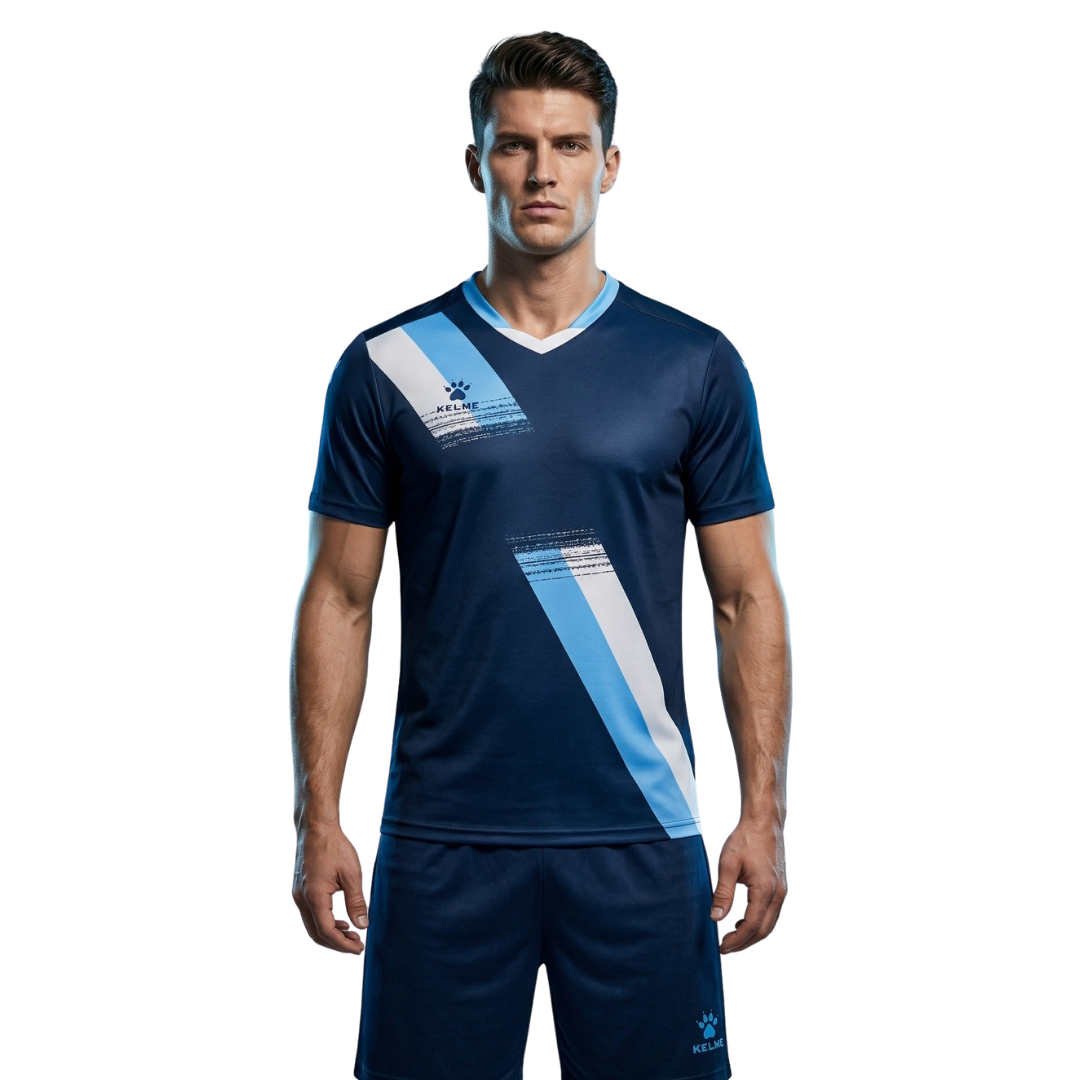 Conjunto de fútbol de manga corta Kelme para hombre - Modelo 8351ZB1083