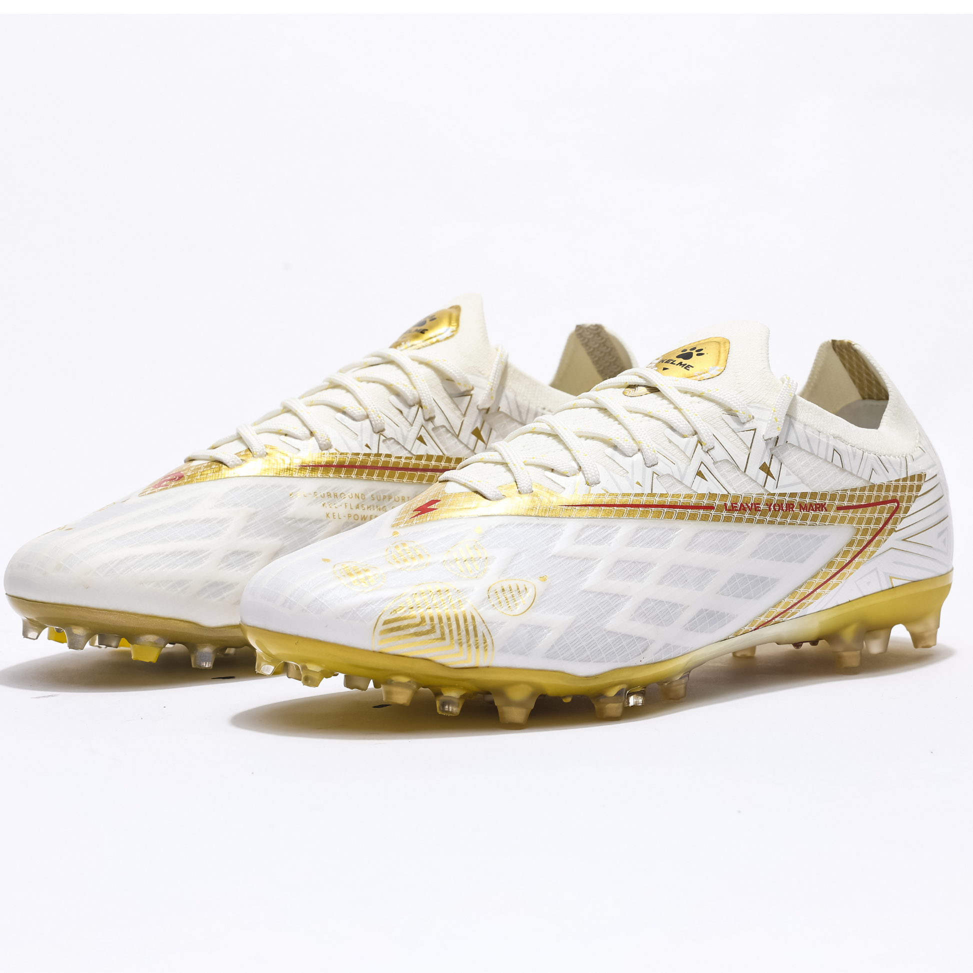 Shop Kelme Men's Soccer Shoes | 4-Layer Flyknit Upper