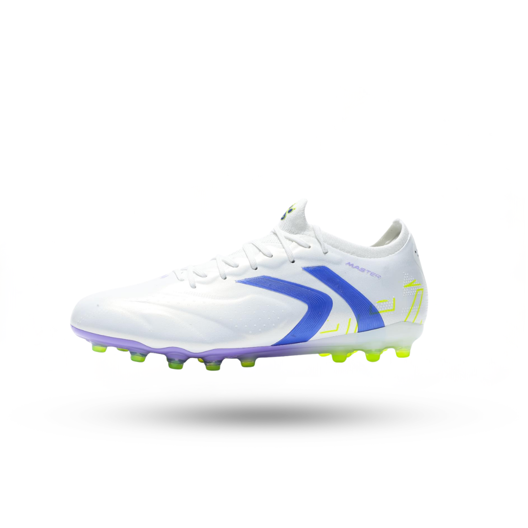 Kelme MAESTRO 3.0.4 Touch Soccer Cleats (TF) – 8621ZX1439-White/Purple-6.5-Kelme USA