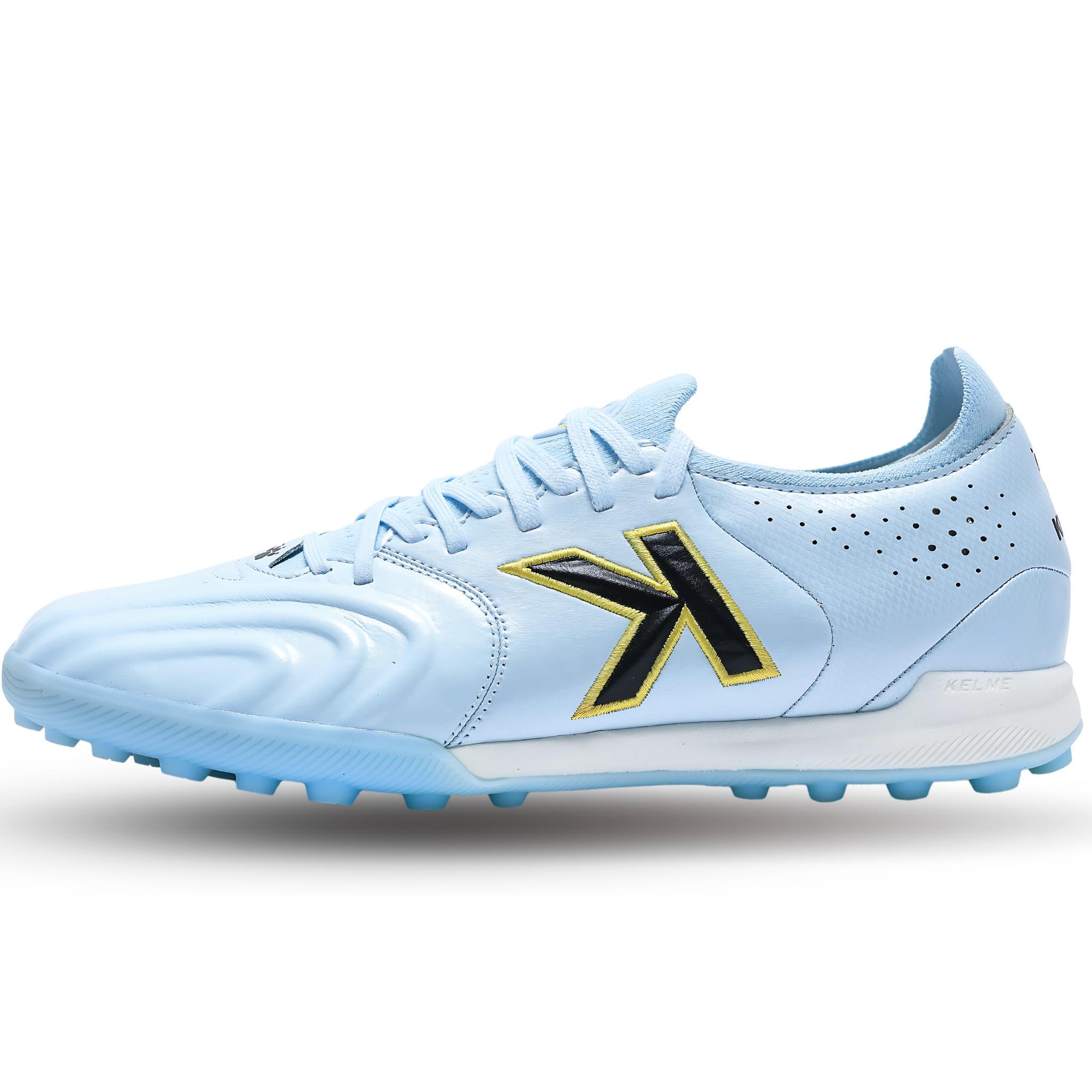 KELME グレー フルジップフーディー wordmark-logo-performance-