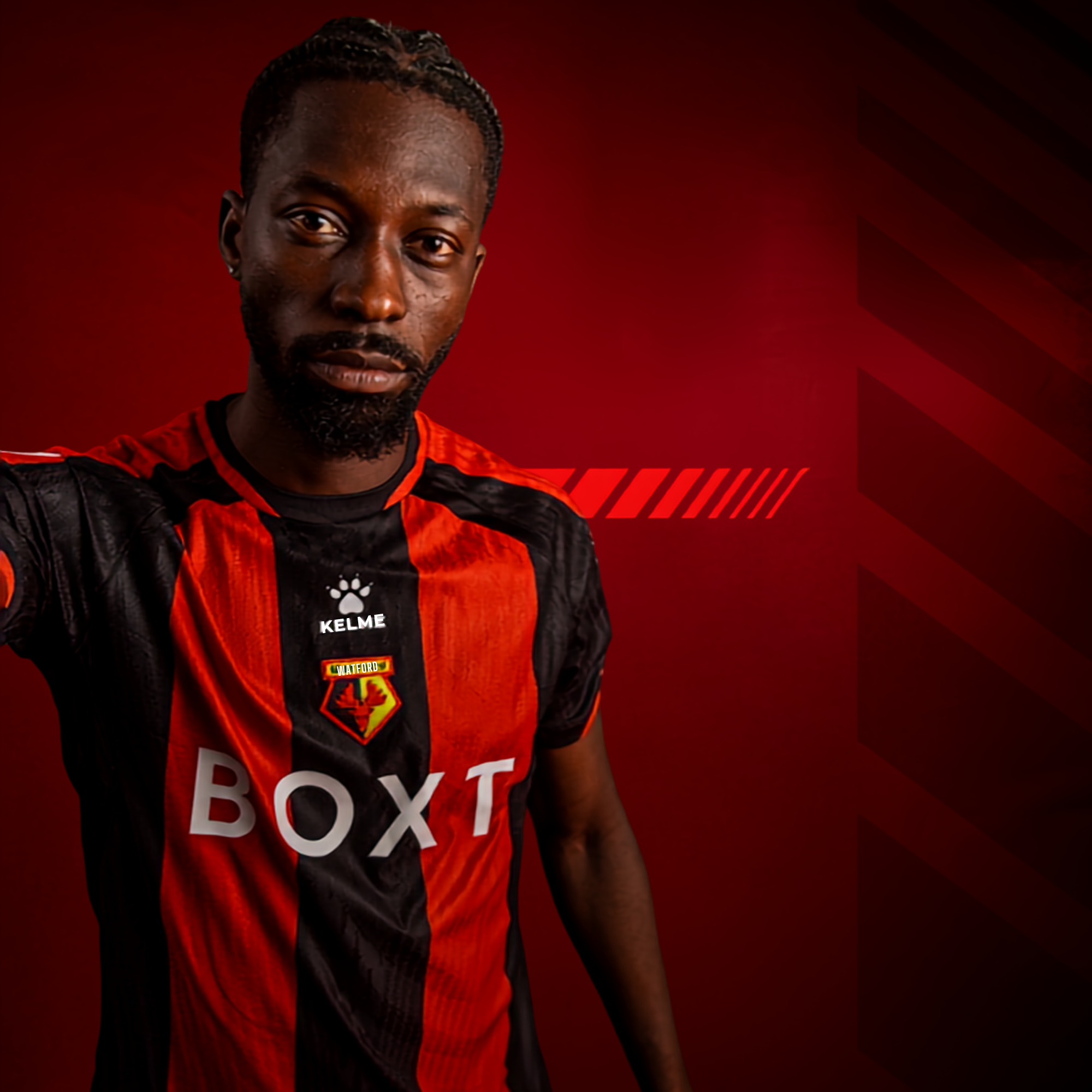 Watford FC Away Shirt – Official Kelme Jersey