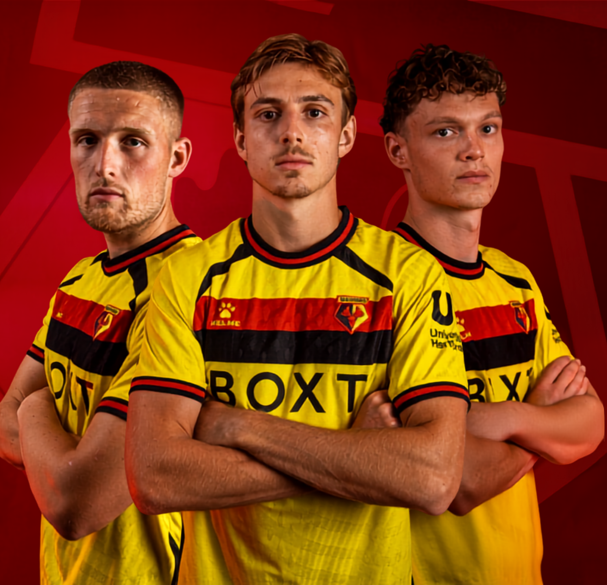 Watford FC Home Shirt – Official Kelme Jersey