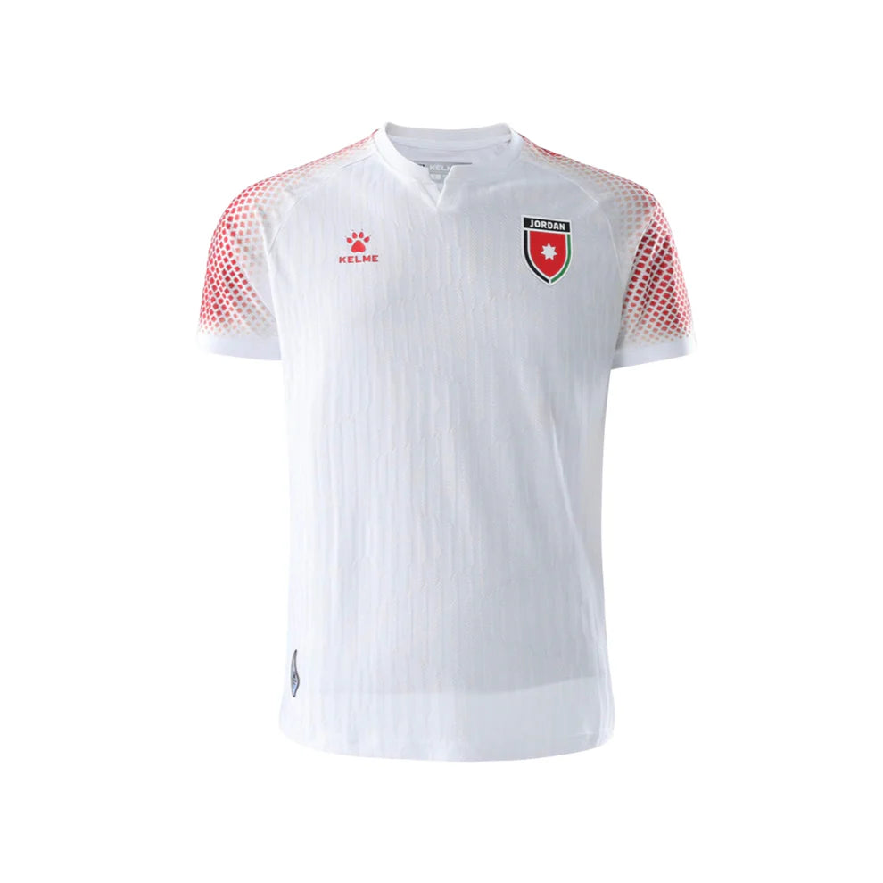 Jordan national team fan jersey 2026 home white Kelme USA